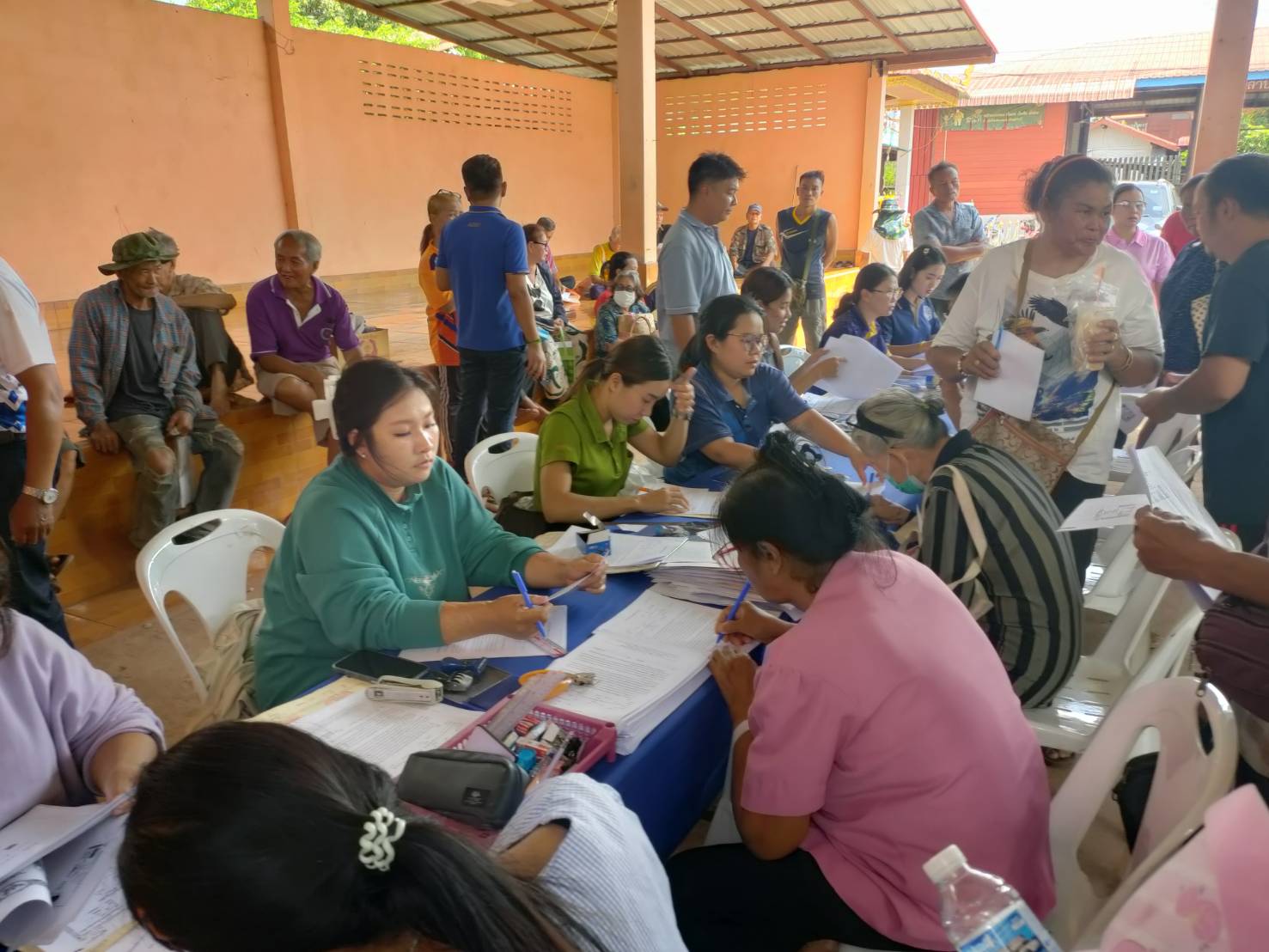 title - สำนักงานการปฏิรูปที่ดินจังหวัดบึงกาฬ ออกหน่วยรับคำร้องออกโฉนดเพื่อการเกษตร ให้แก่เกษตรกร